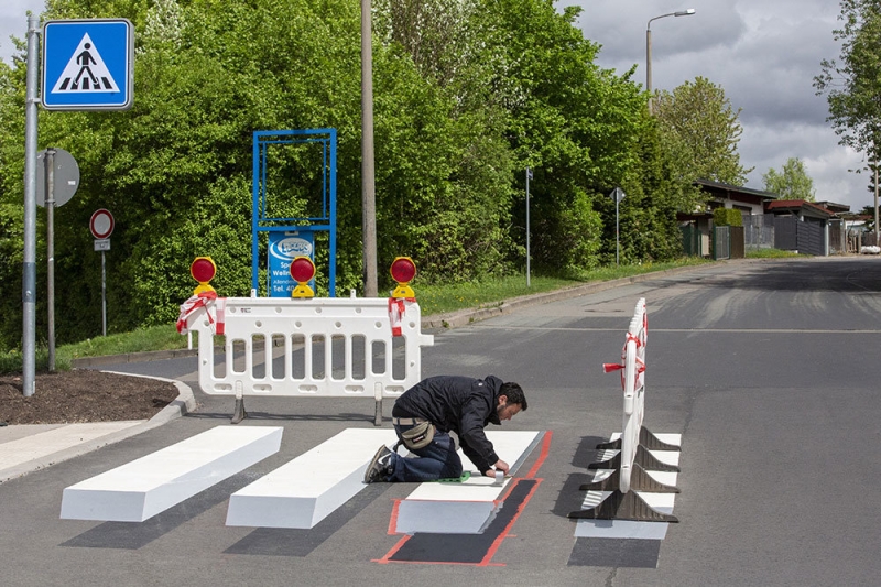 В Дании появились 3D-пешеходные переходы. Поможет ли это снизить аварийность?